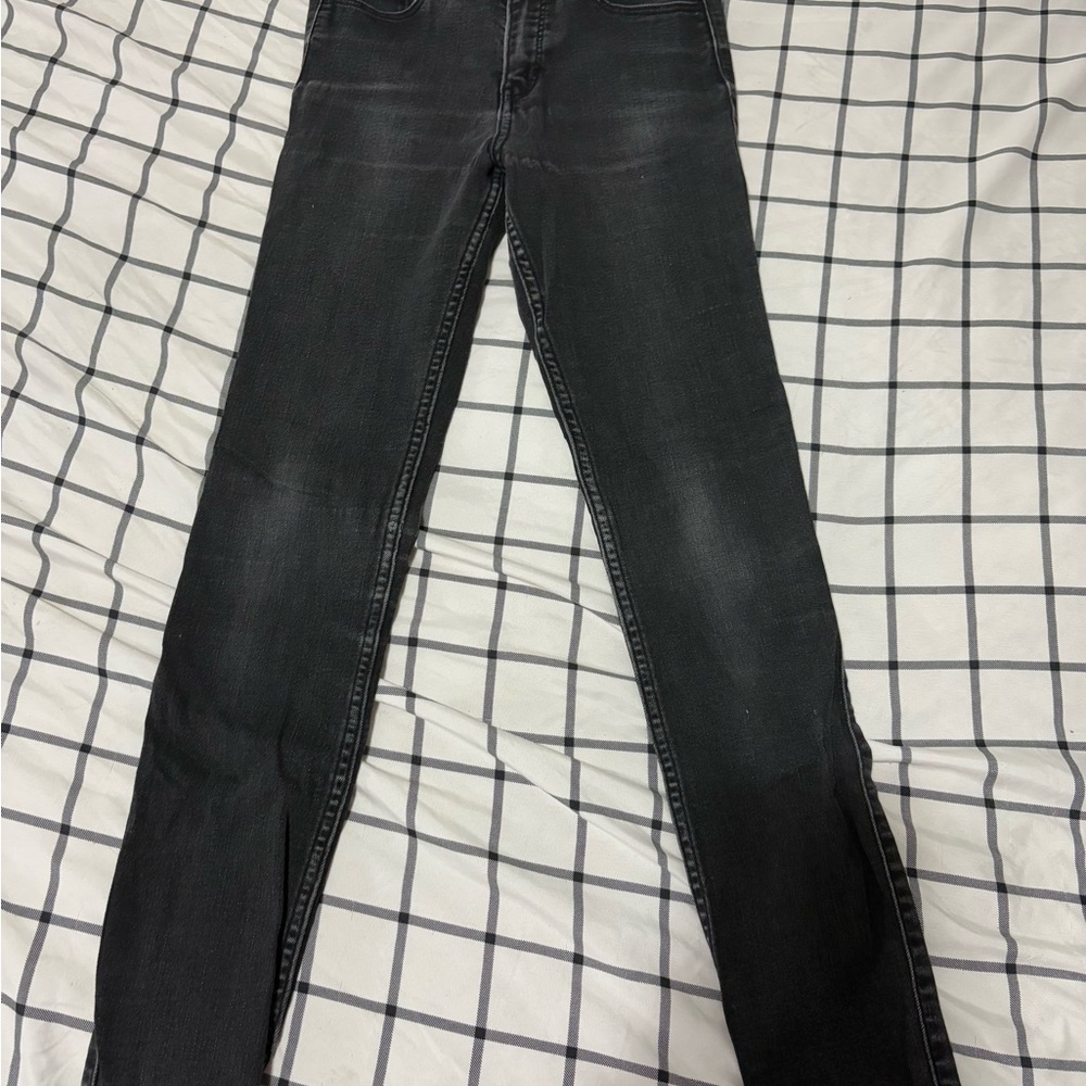 Hollister black skinny jeans